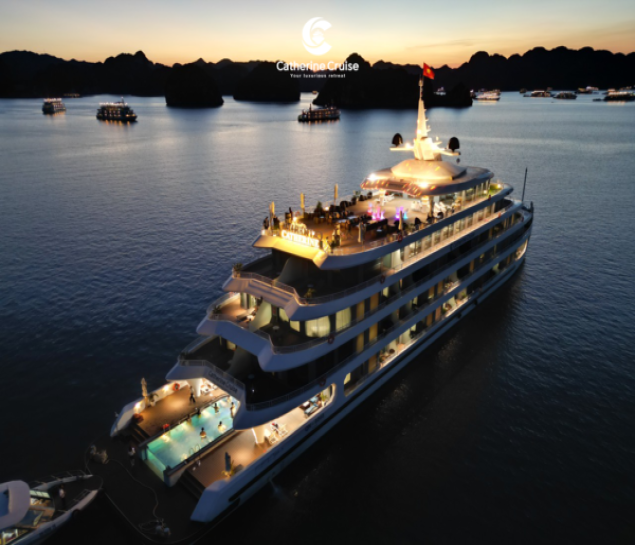 CATHERINE CRUISE 2 NGÀY 1 ĐÊM TUYẾN VỊNH HẠ LONG