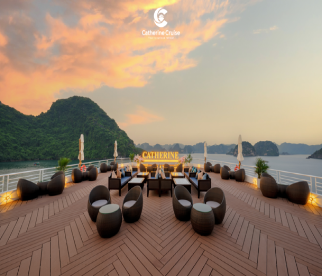 CATHERINE CRUISE 2 NGÀY 1 ĐÊM TUYẾN VỊNH HẠ LONG
