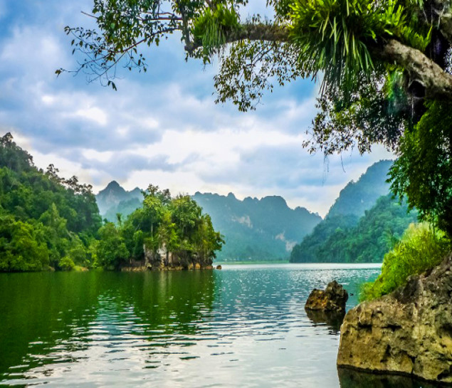 HỒ BA BỂ - THÁC BẢN GIỐC
