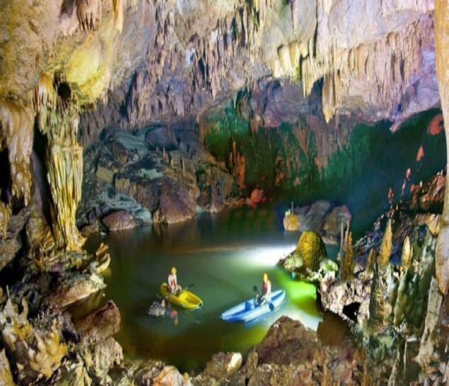 QUẢNG BÌNH - VŨNG CHÙA ĐẢO YẾN – BÃI ĐÁ NHẢY  - HANG TÁM CÔ - ĐỘNG PHONG NHA